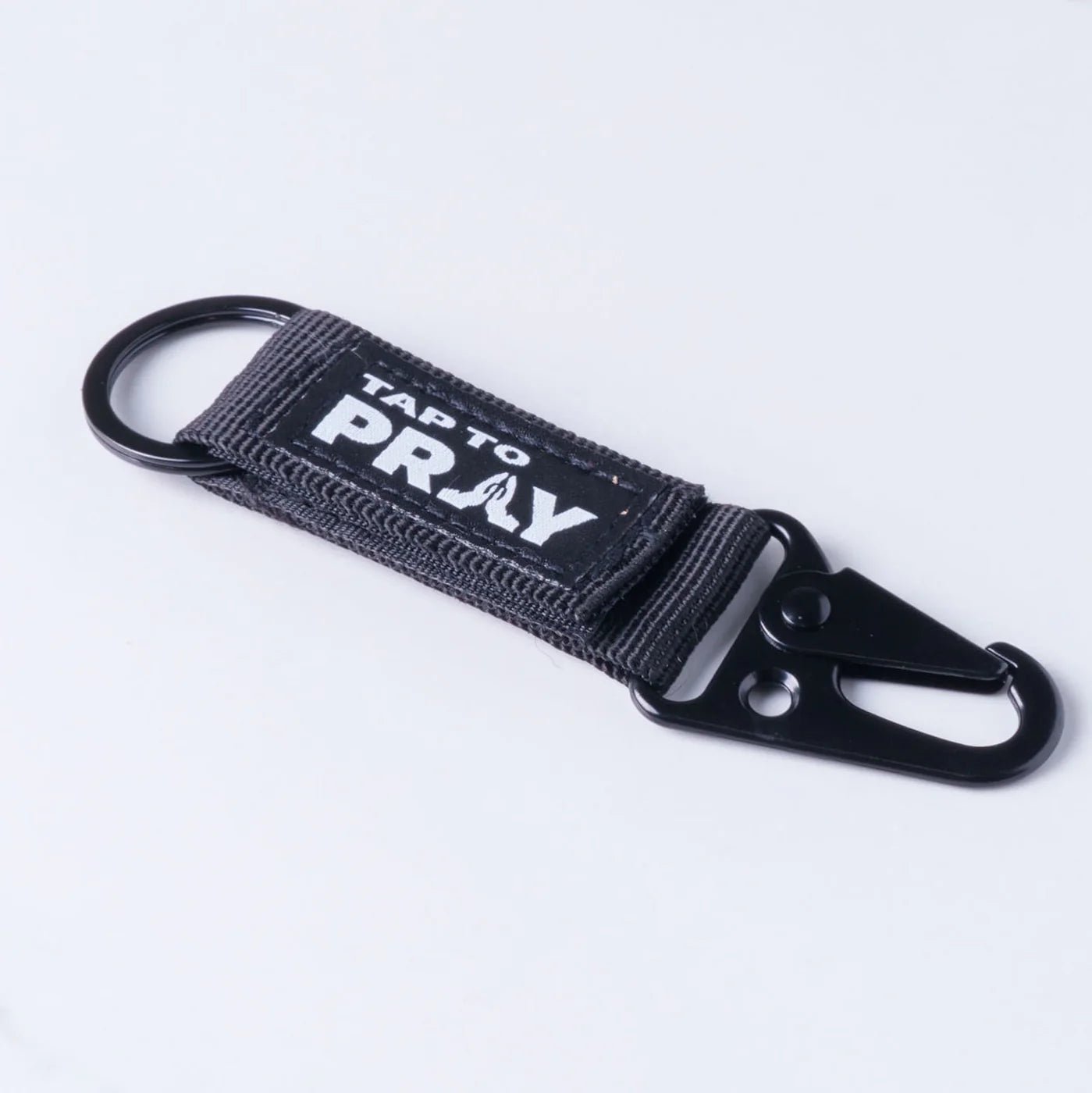 Tap To Pray™ - Tactical Carabiner Keychain - Juli's Wearable Art