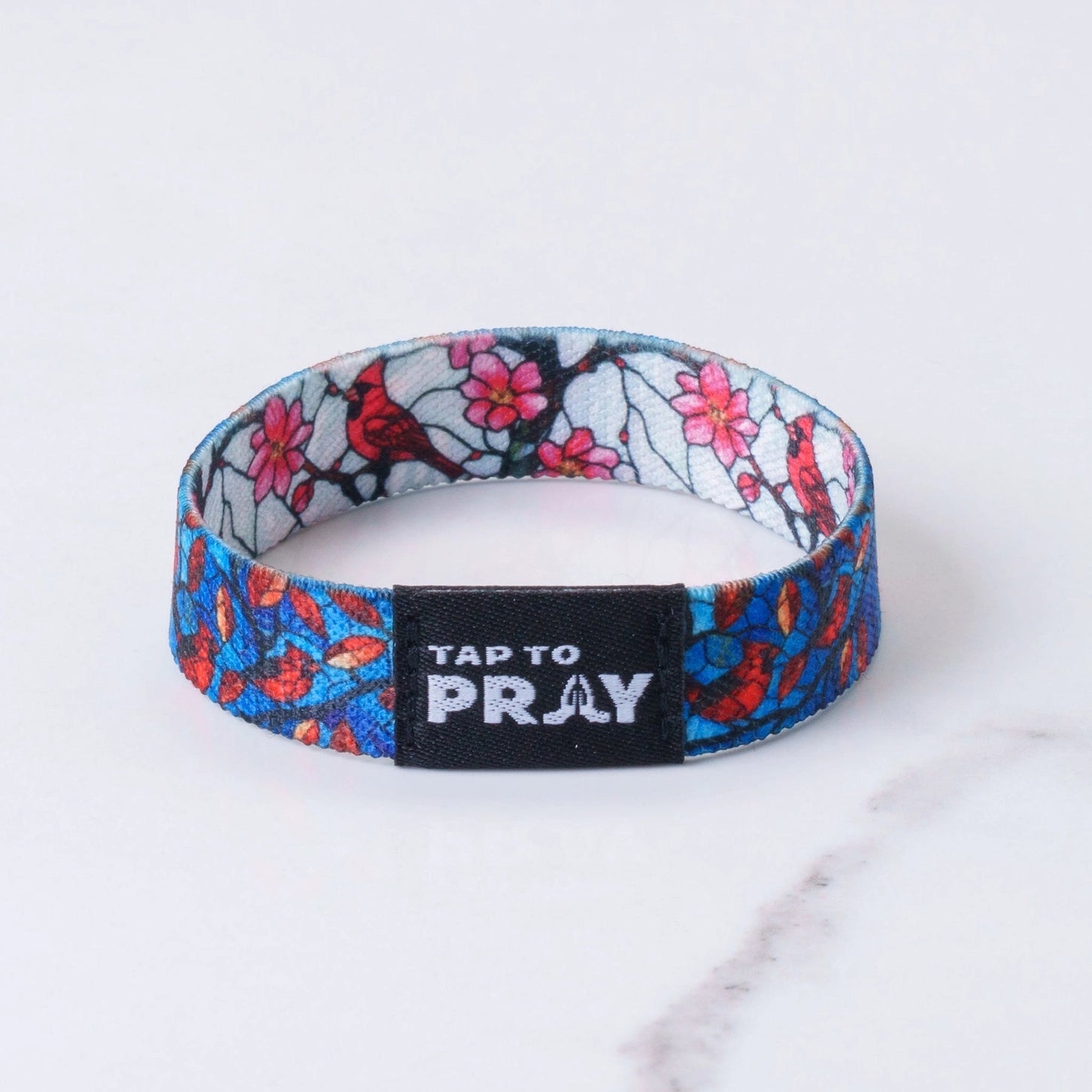 Tap To Pray® Wristband – Cardinals - Juli's Wearable Art