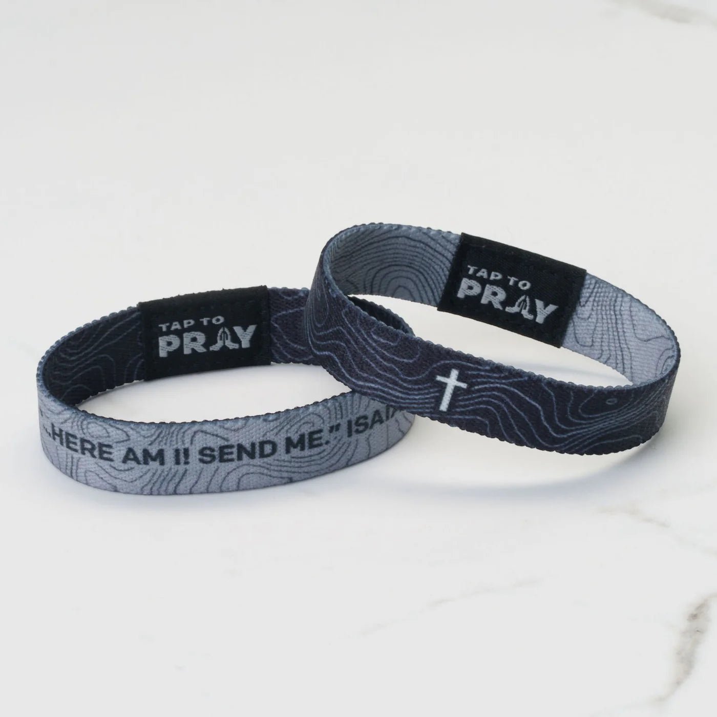 Tap To Pray® Wristband | Valor Topography - Juli's Wearable Art