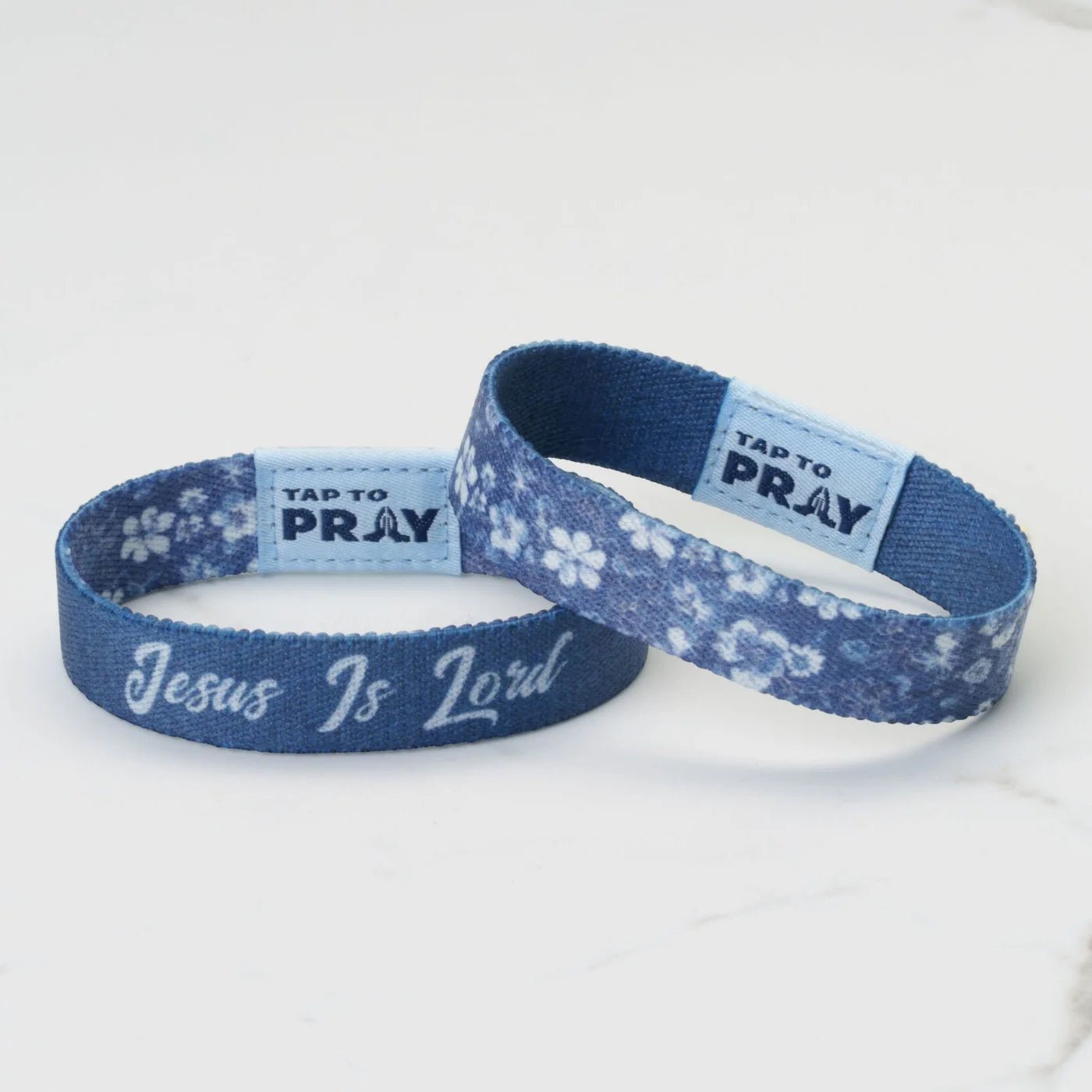 Tap To Pray® Wristband – Wildflower | Jesus is Lord - Juli's Wearable Art