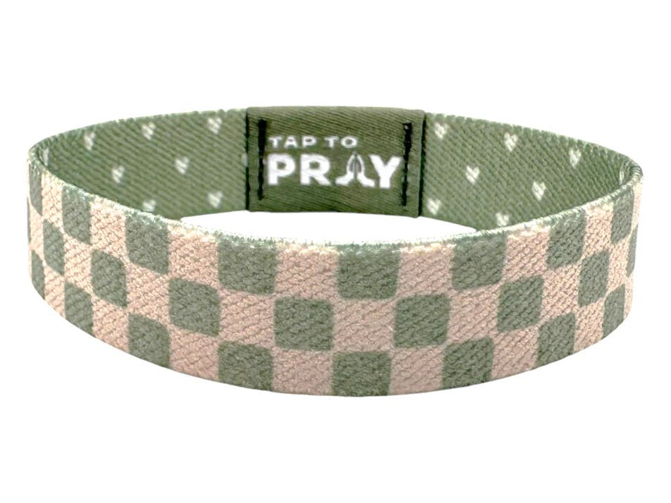 Tap To Pray™ Wristbands - Cottage & Tile - Juli's Wearable Art