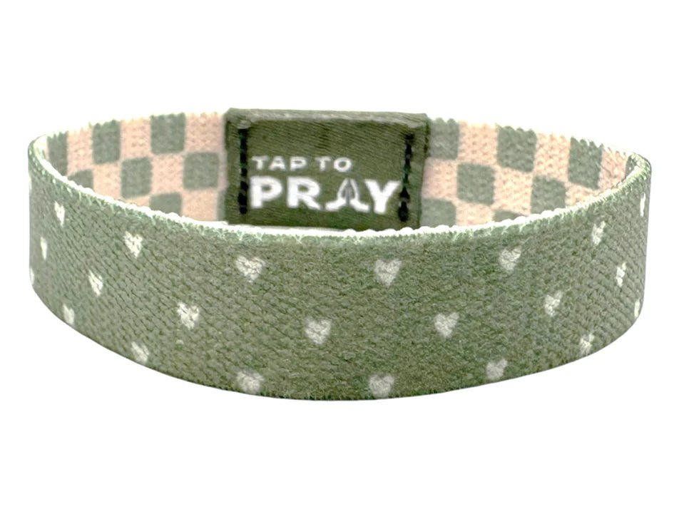 Tap To Pray™ Wristbands - Cottage & Tile - Juli's Wearable Art