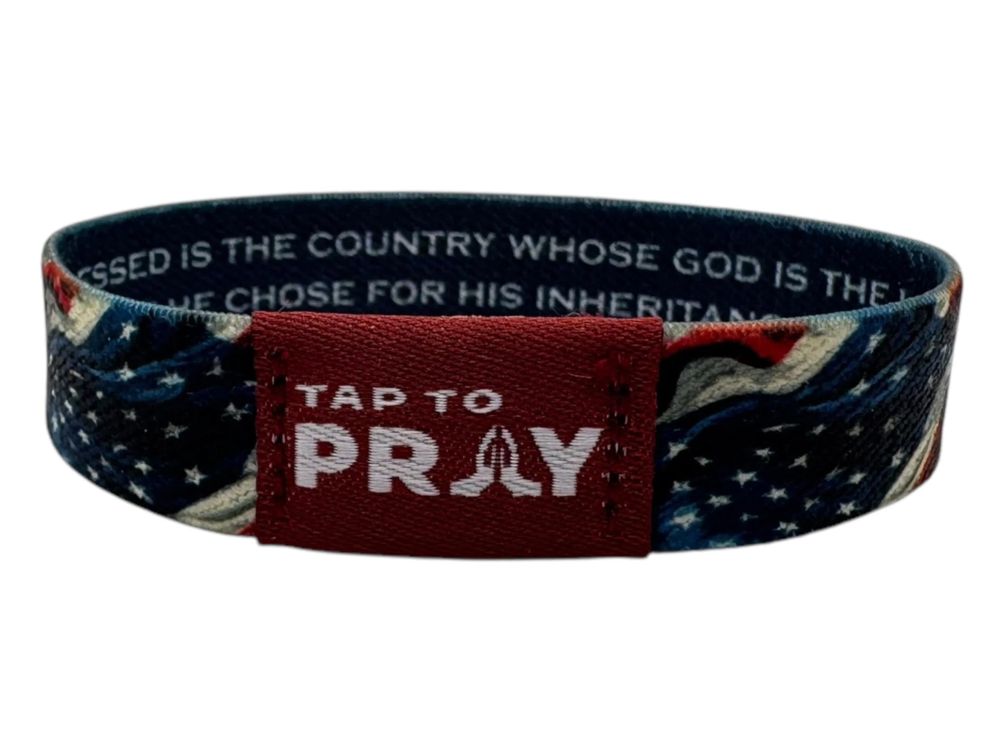 Tap To Pray™ Wristbands - Patriot - Juli's Wearable Art