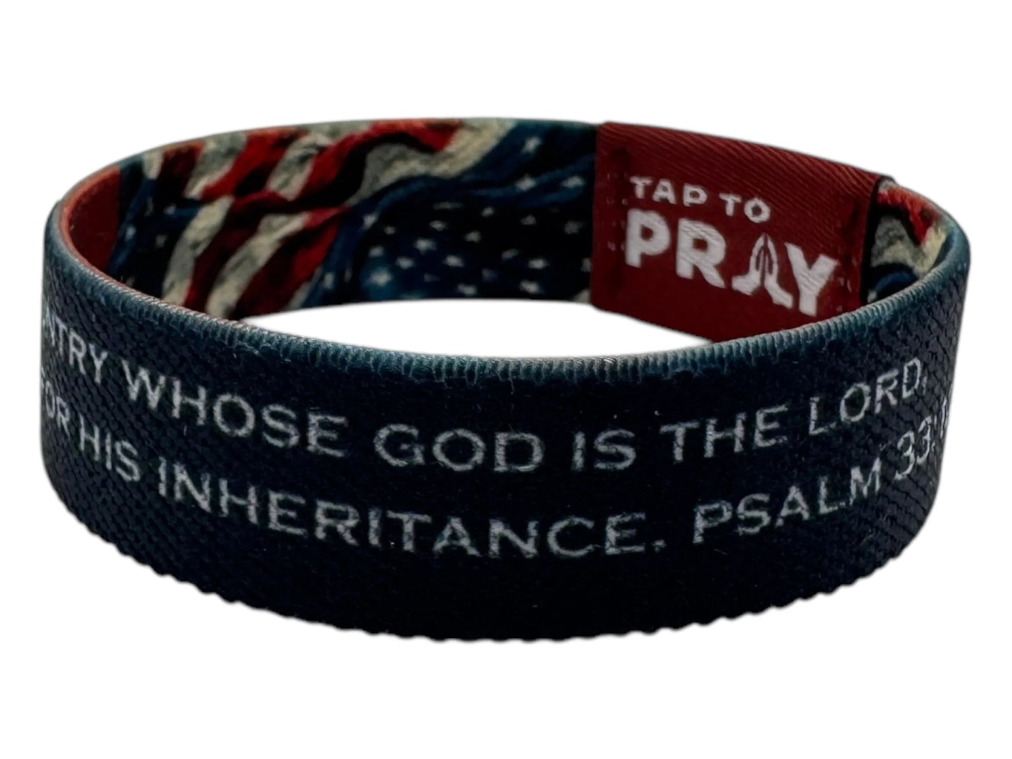 Tap To Pray™ Wristbands - Patriot - Juli's Wearable Art