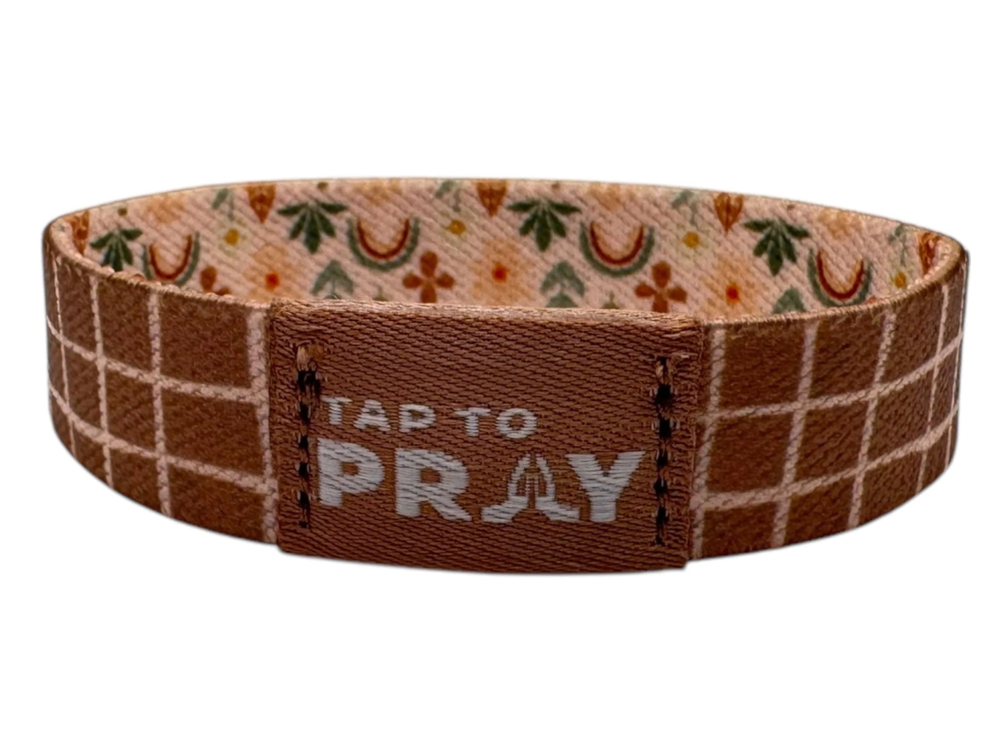 Tap To Pray™ Wristbands - Prairie & Plaid - Juli's Wearable Art