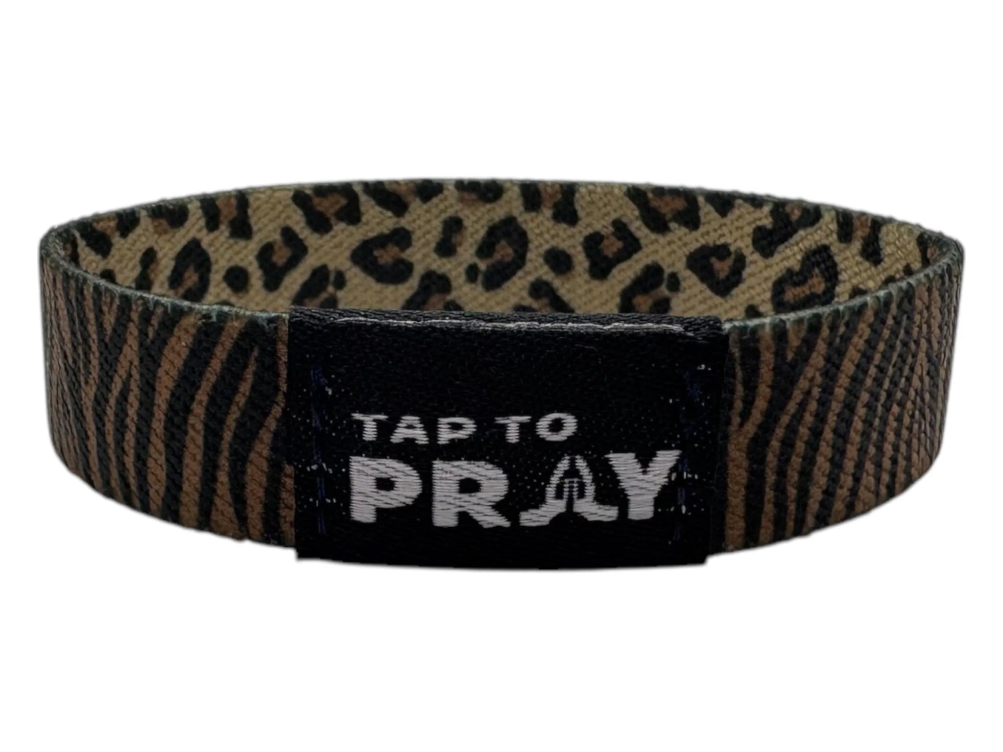 Tap To Pray™ Wristbands - Safari Leopard - Juli's Wearable Art