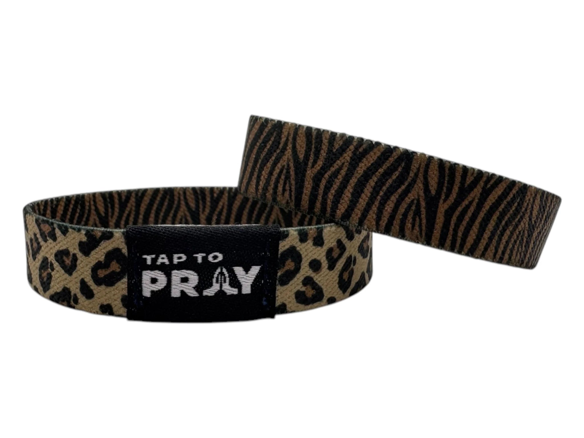Tap To Pray™ Wristbands - Safari Leopard - Juli's Wearable Art