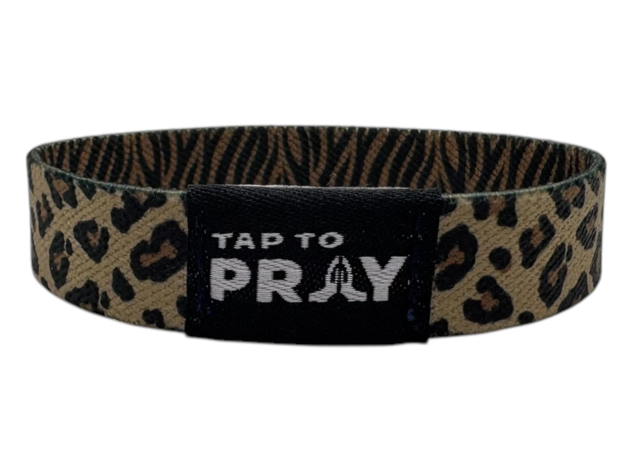 Tap To Pray™ Wristbands - Safari Leopard - Juli's Wearable Art
