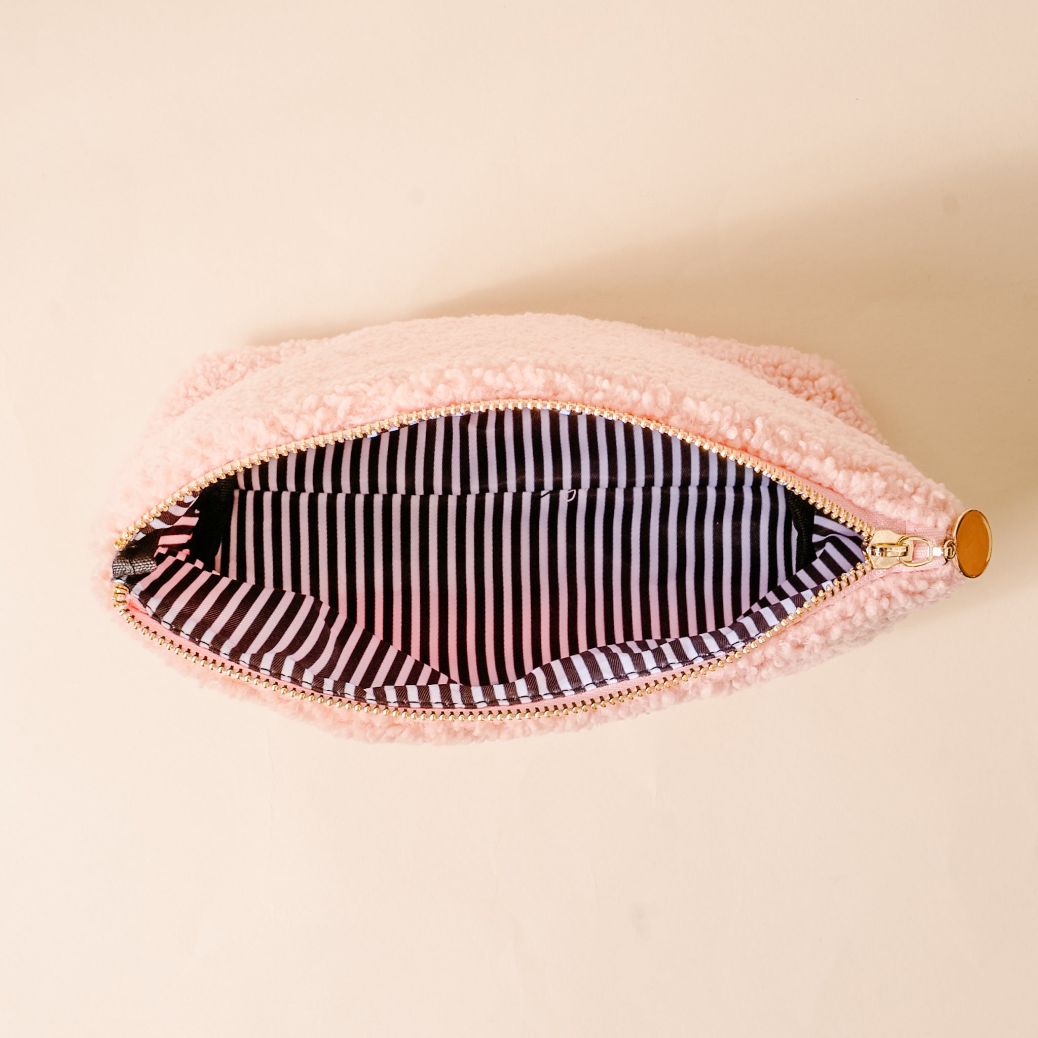 Teddy Pouch - Ghosts & Pearls - Juli's Wearable Art