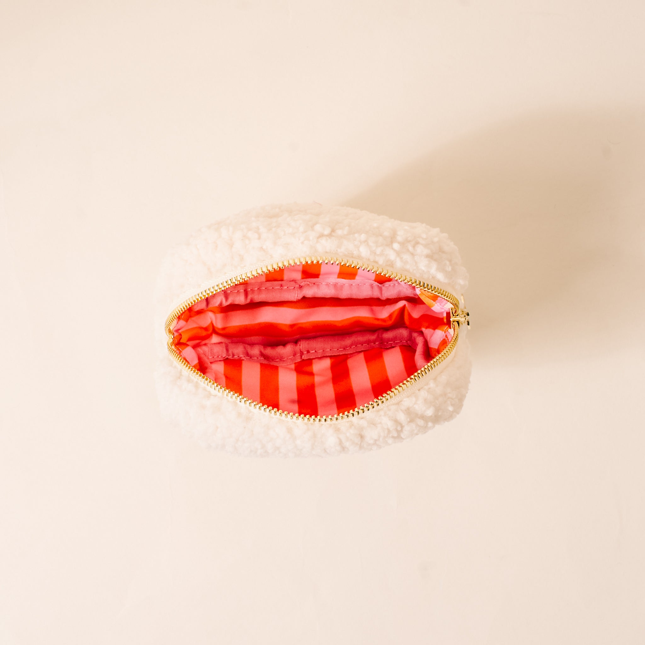 Teddy Pouch - Square Candy Corn Cuties - Juli's Wearable Art