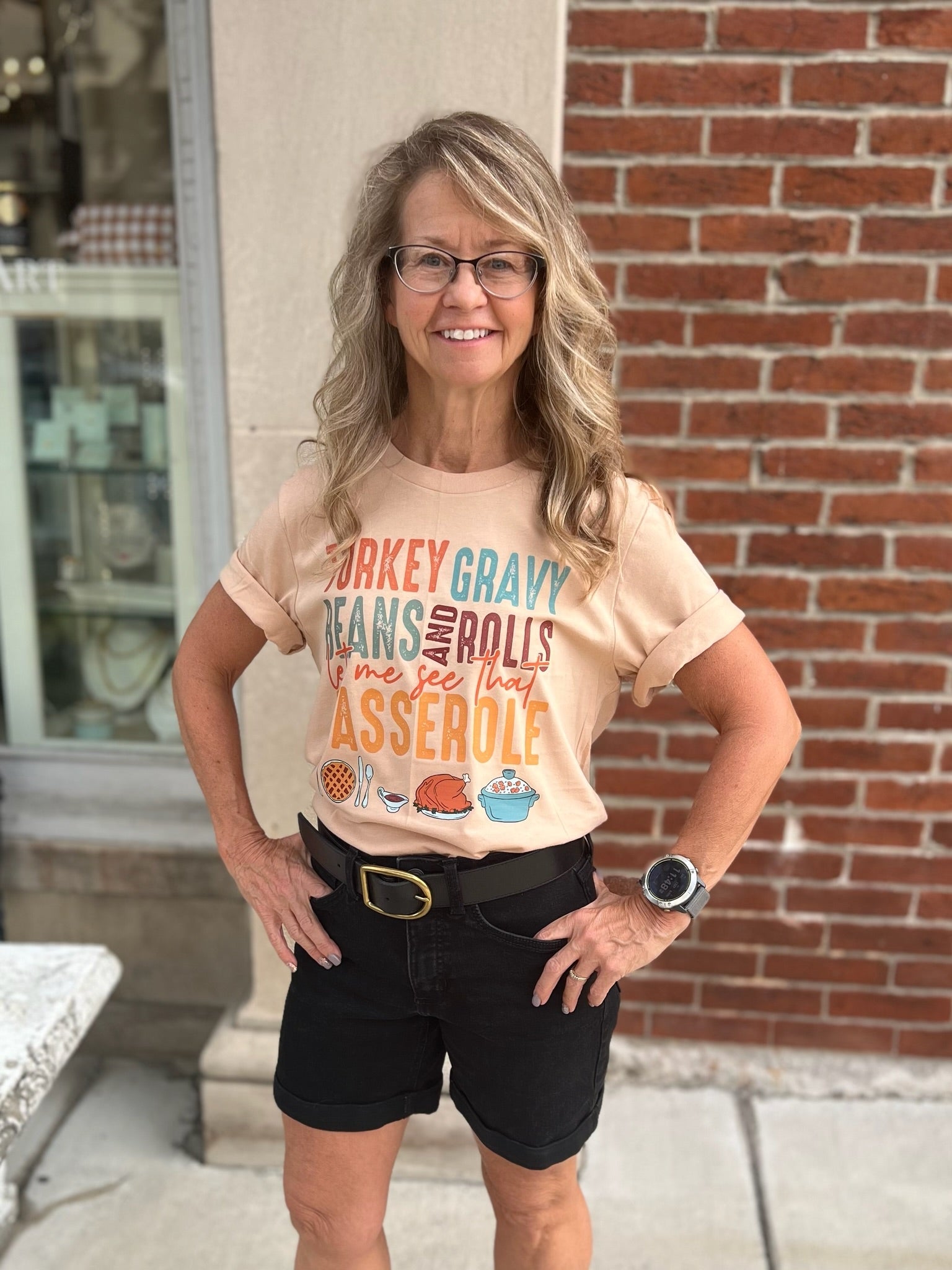 Thanksgiving Casserole Tee - Juli's Wearable Art