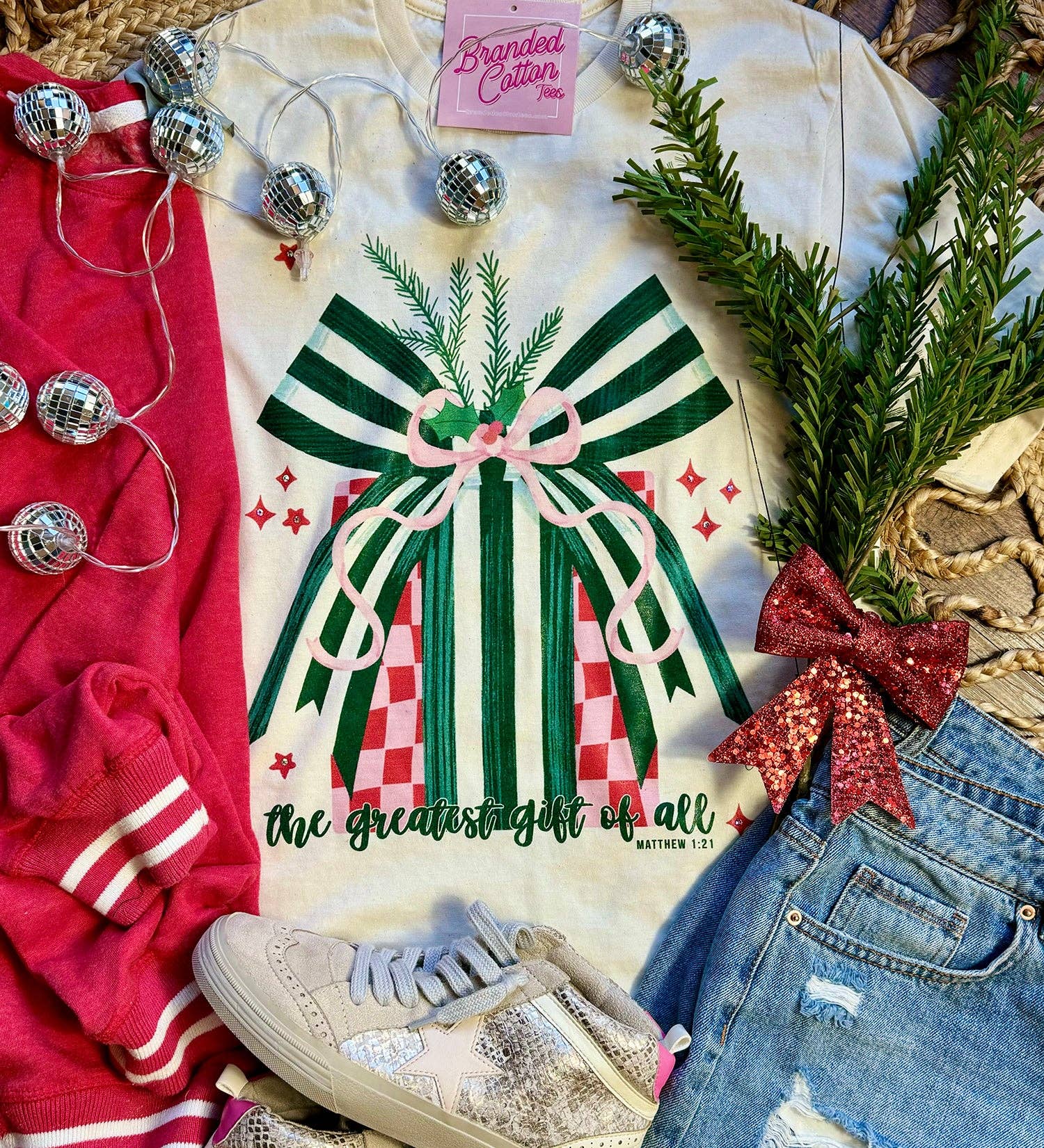 “The Greatest Gift” Tee - Juli's Wearable Art