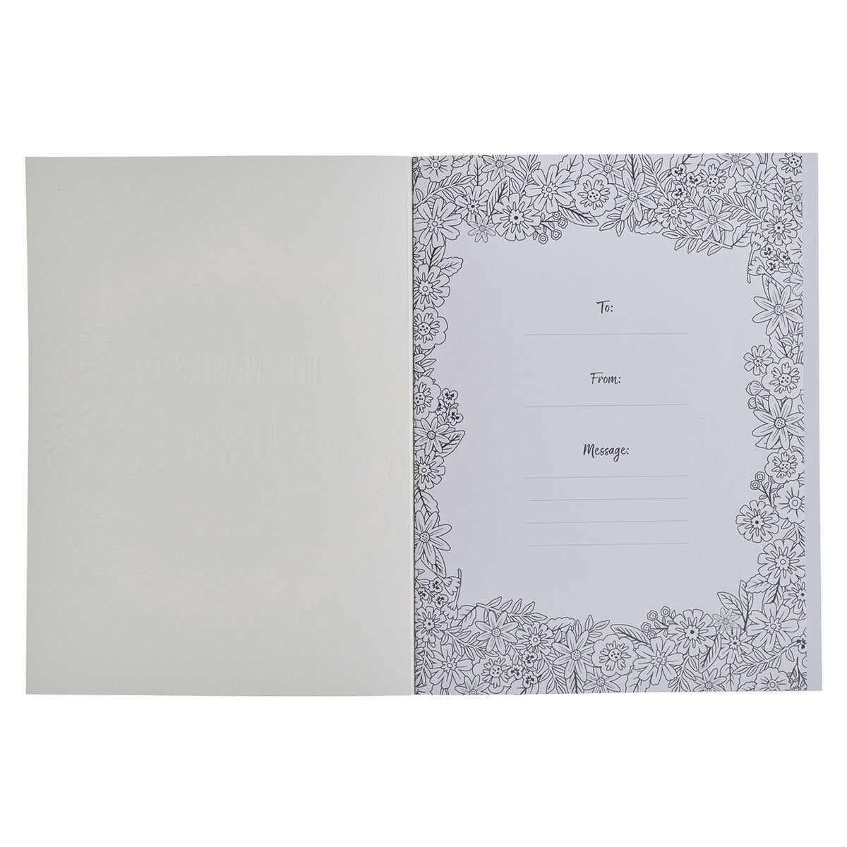 The Names of Jesus Prompted Coloring Prayer Journal - Juli's Wearable Art