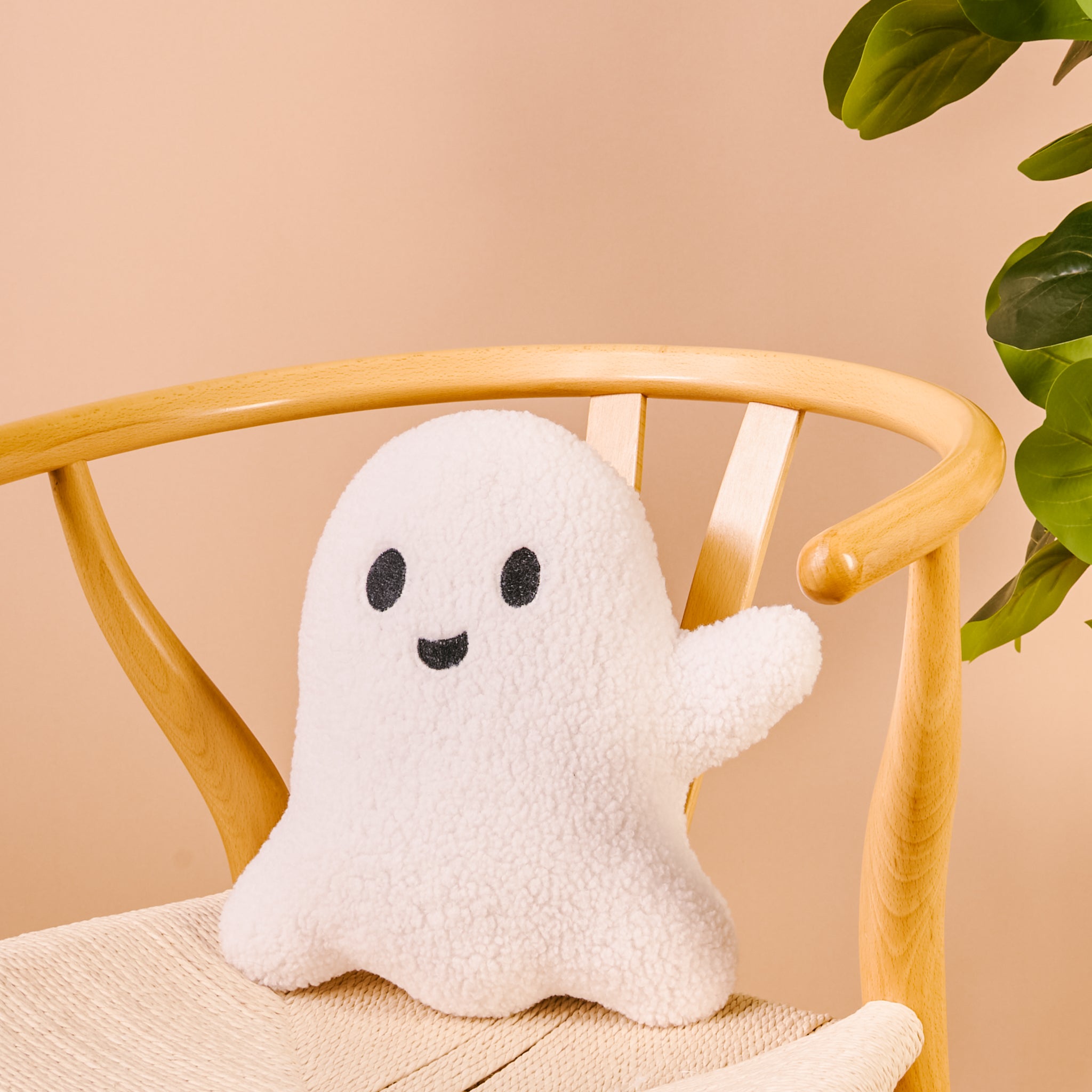 Throw Pillow - Ghost - Juli's Wearable Art