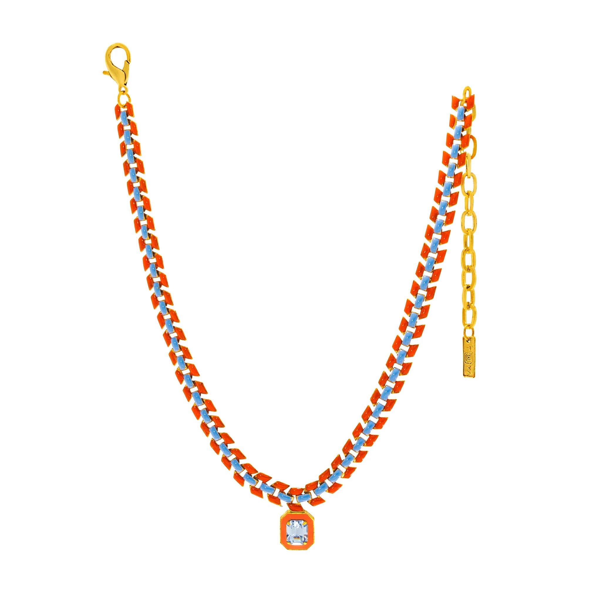 TOVA Dakota Dream Necklace | Orange - Juli's Wearable Art