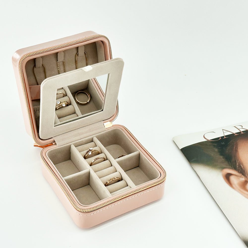 Travel Jewelry Case | Nude - Juli's Wearable Art