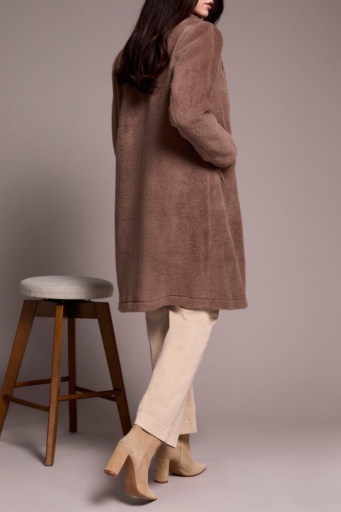 Tribal Long Sleeve Button - Front Coat – Fossil - Juli's Wearable Art