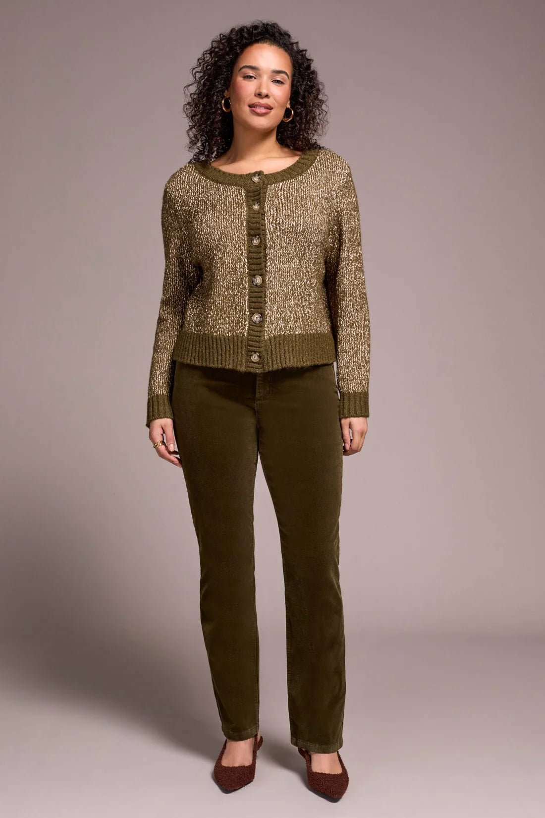 Tribal Stripe Long - Sleeve Reversible Sweater – Ivy - Juli's Wearable Art