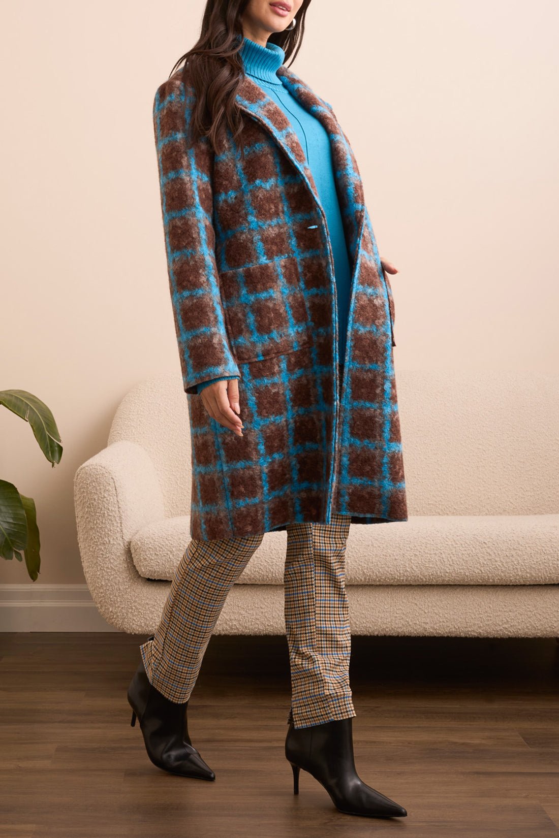 Tribal Tribal Button - Front Coat - Juli's Wearable Art