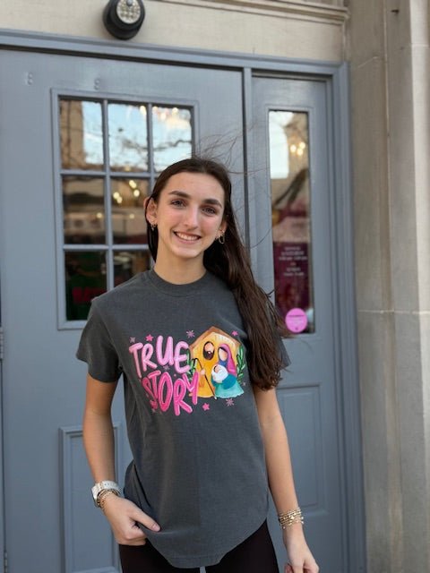 True Story Nativity Scene Tee - Juli's Wearable Art