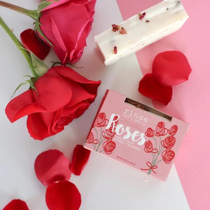 Valentine's Soap - Roses | Natural Bar Soap - Juli's Wearable Art