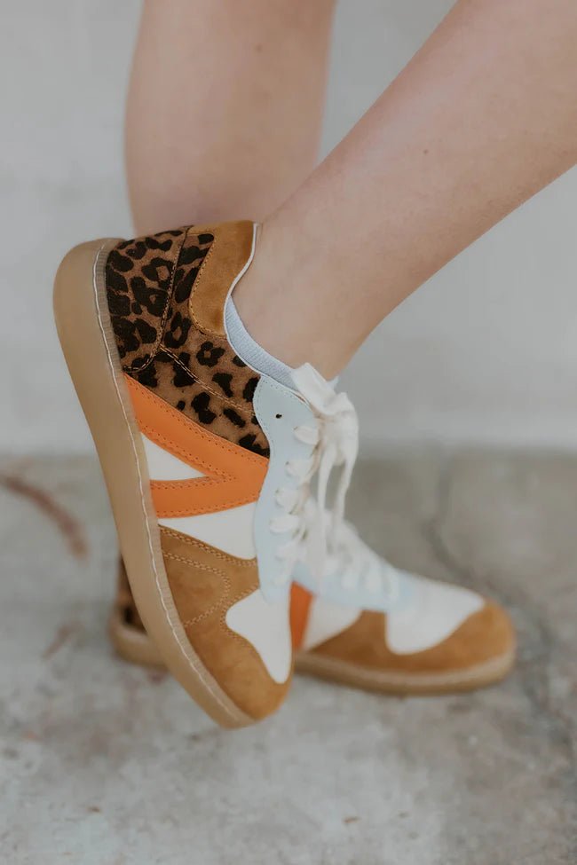 Veneus Multi Color Leopard Sneaker - Juli's Wearable Art