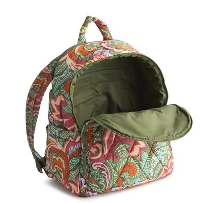 Vera Bradley Bancroft Backpack in Featherweight - Leaf Me Not Paisley - Juli's Wearable Art