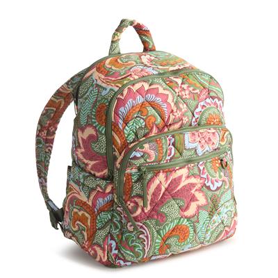 Vera Bradley Bancroft Backpack in Featherweight - Leaf Me Not Paisley - Juli's Wearable Art