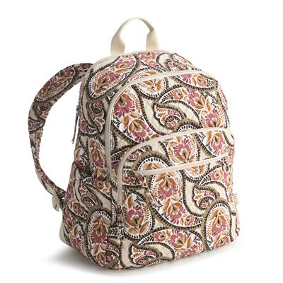 Vera Bradley Bancroft Backpack in Premium Cotton - Blooming Paisley - Juli's Wearable Art