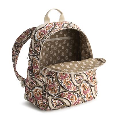 Vera Bradley Bancroft Backpack in Premium Cotton - Blooming Paisley - Juli's Wearable Art