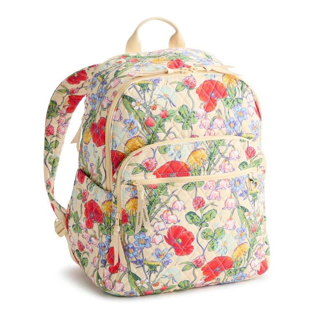 Vera Bradley Bancroft Backpack | Premium Cotton | All the Pretty Wildflowers - Juli's Wearable Art