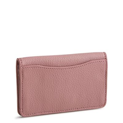 Vera Bradley Card Case in Leather - Withered Rose - Juli's Wearable Art