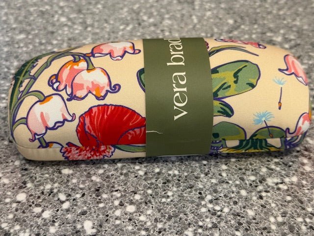 Vera Bradley Clamshell Reader Eyeglasses Case | All the Pretty Wildflowers - Juli's Wearable Art