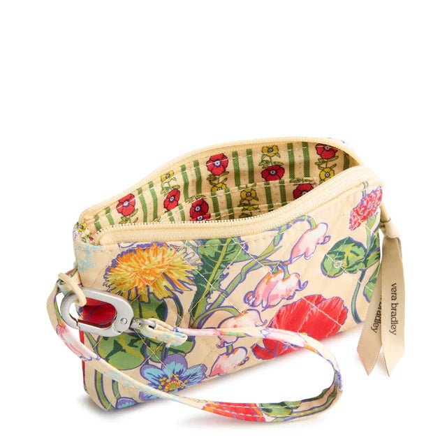 Vera Bradley Clip & Zip Wristlet | All the Pretty Wildflowers - Juli's Wearable Art