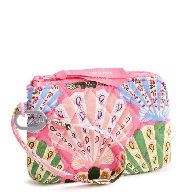 Vera Bradley Clip & Zip Wristlet | Cottage Shells - Juli's Wearable Art