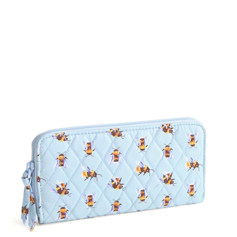 Vera Bradley Cotton Continental Wallet - Bee's Knees - Juli's Wearable Art
