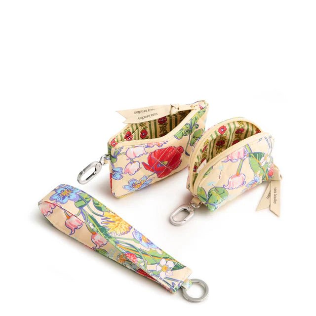Vera Bradley Dual Pouch Wide Wristlet | All the Pretty Wildflowers - Juli's Wearable Art