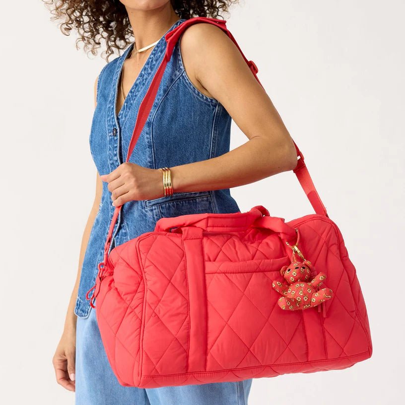 Vera Bradley Featherweight Miramar Weekender - Cayenne - Juli's Wearable Art