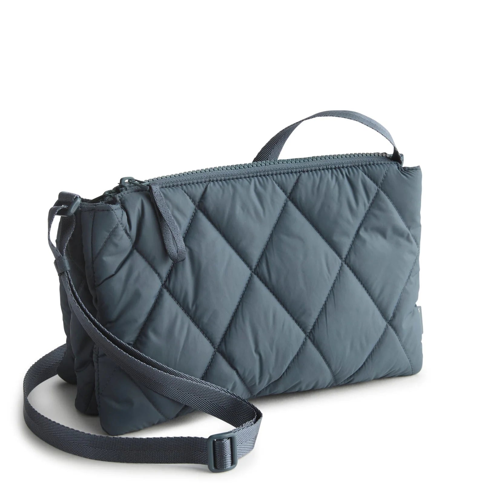 Vera Bradley Foxbury Crossbody - Dark Slate in Featherweight - Juli's Wearable Art