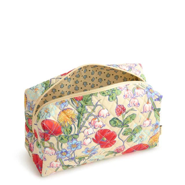 Vera Bradley Large Cosmetic Case | All the Pretty Wildflowers - Juli's Wearable Art