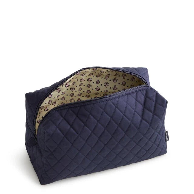 Vera Bradley Large Cosmetic Case | Peacoat - Juli's Wearable Art