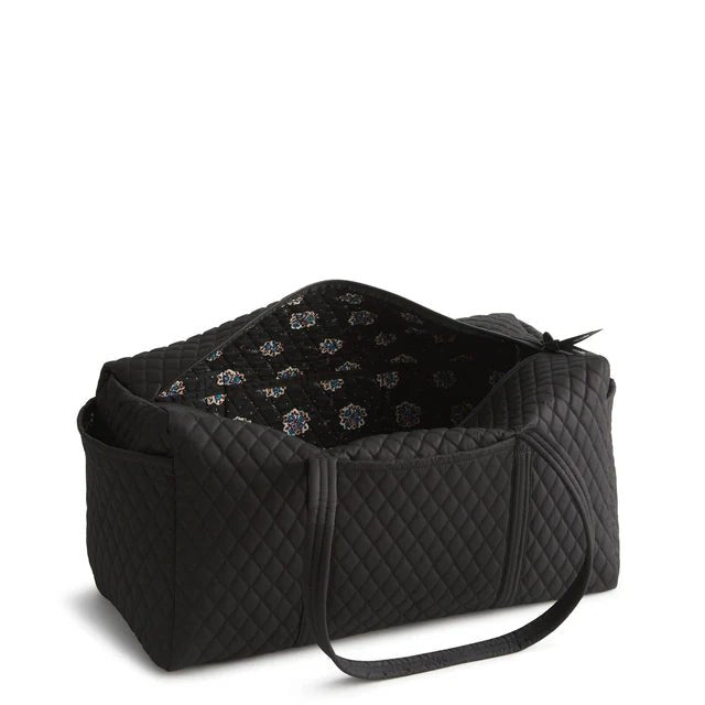 Vera Bradley Large Original Duffel Bag | Premium Cotton | Moonless Night - Juli's Wearable Art