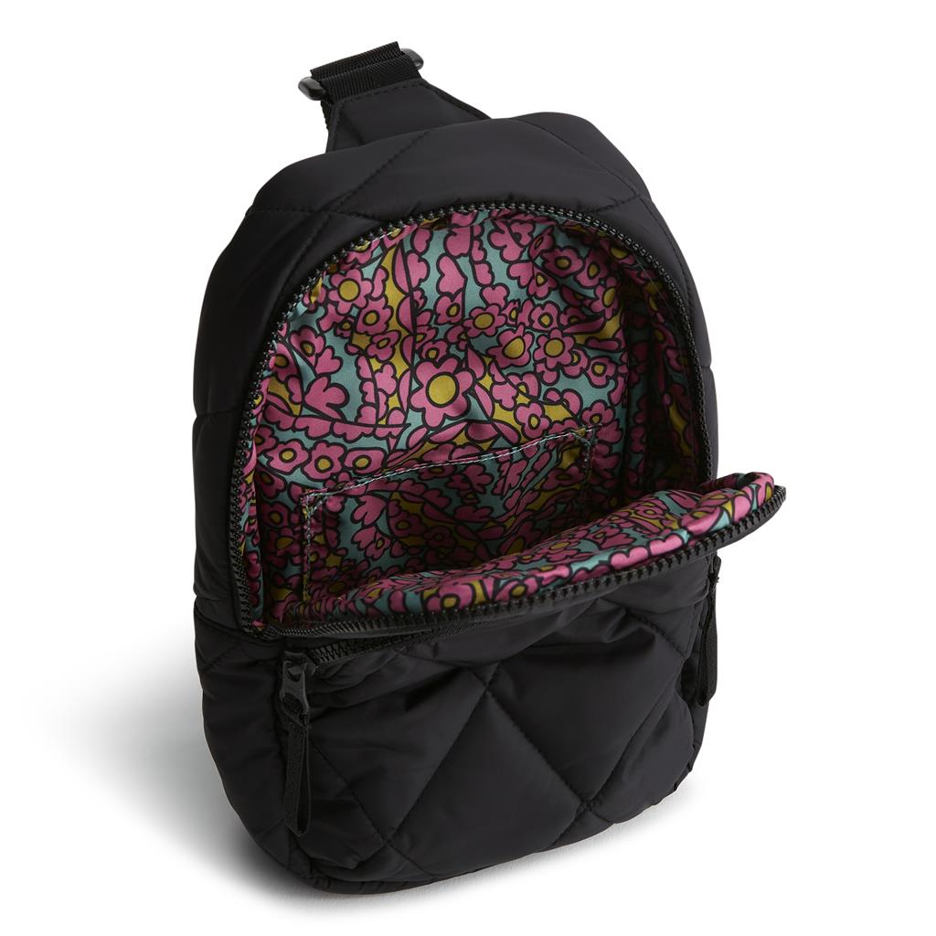 Vera Bradley Lorman Sling Backpack in Nylon - Moonless Night - Juli's Wearable Art