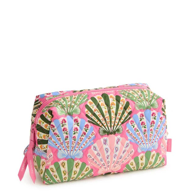 Vera Bradley Medium Cosmetic Case | Cottage Shells - Juli's Wearable Art