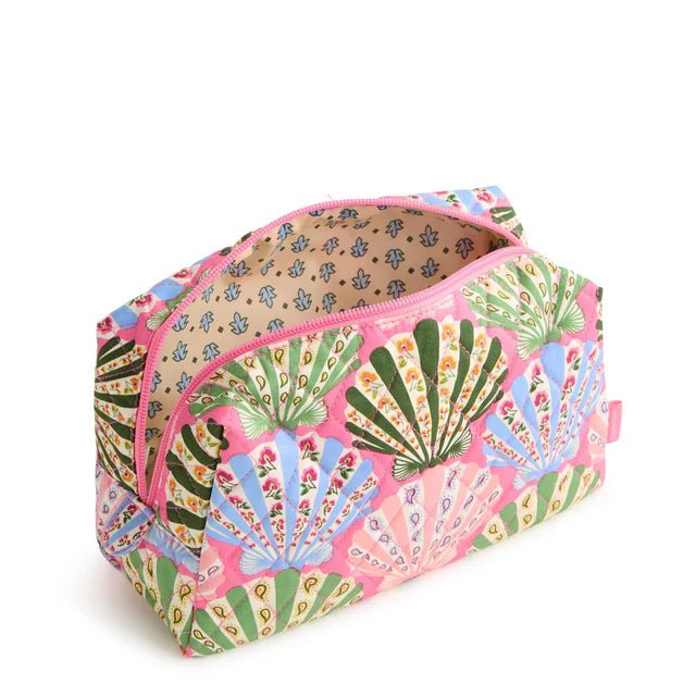 Vera Bradley Medium Cosmetic Case | Cottage Shells - Juli's Wearable Art