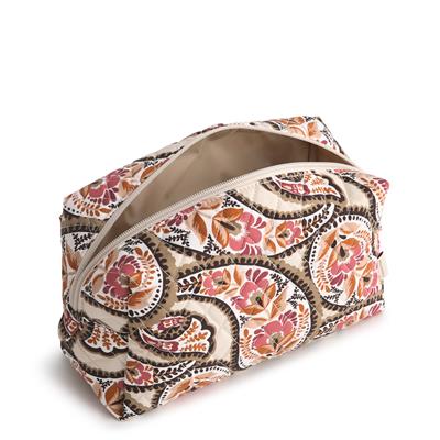 Vera Bradley Medium Cosmetic in Premium Cotton - Blooming Paisley - Juli's Wearable Art