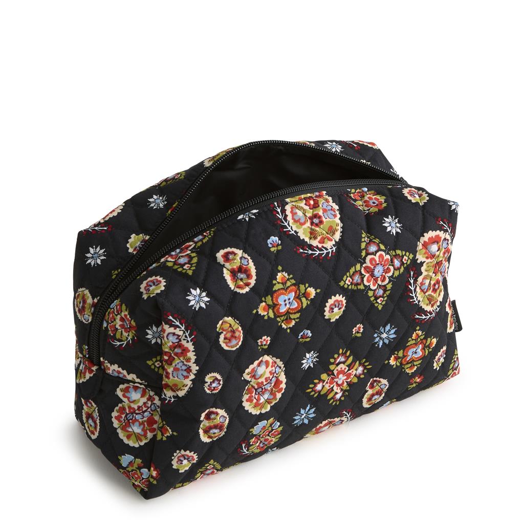 Vera Bradley Medium Cosmetic in Premium Cotton - North Star Sky - Juli's Wearable Art