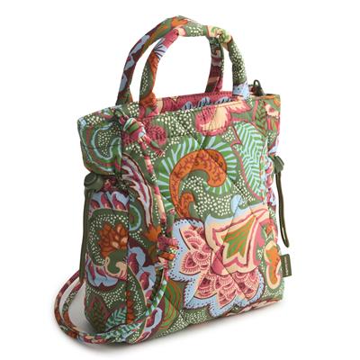 Vera Bradley Mini Original Tote in Featherweight - Leaf Me Not Paisley - Juli's Wearable Art