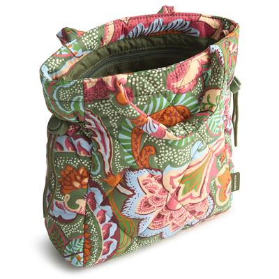 Vera Bradley Mini Original Tote in Featherweight - Leaf Me Not Paisley - Juli's Wearable Art