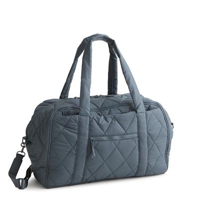 Vera Bradley Miramar Weekender in Featherweight - Dark Slate - Juli's Wearable Art